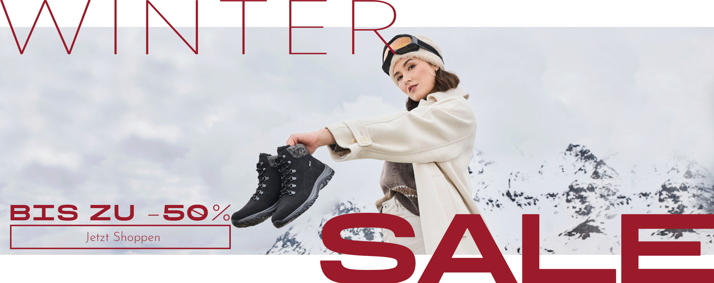Winter Sale - bis zu -50% Winter Sale - bis zu -50%