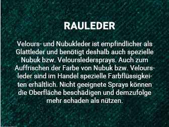 Schuhpflege Rauleder