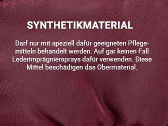 Schuhpflege Synthetikmaterial